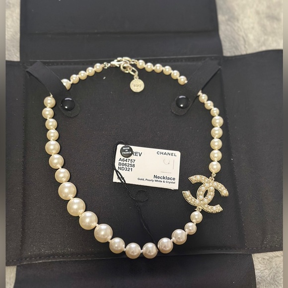 CHANEL Jewelry - *AUTHENTIC* CHANEL Pearl Necklace 100th anniversary edition